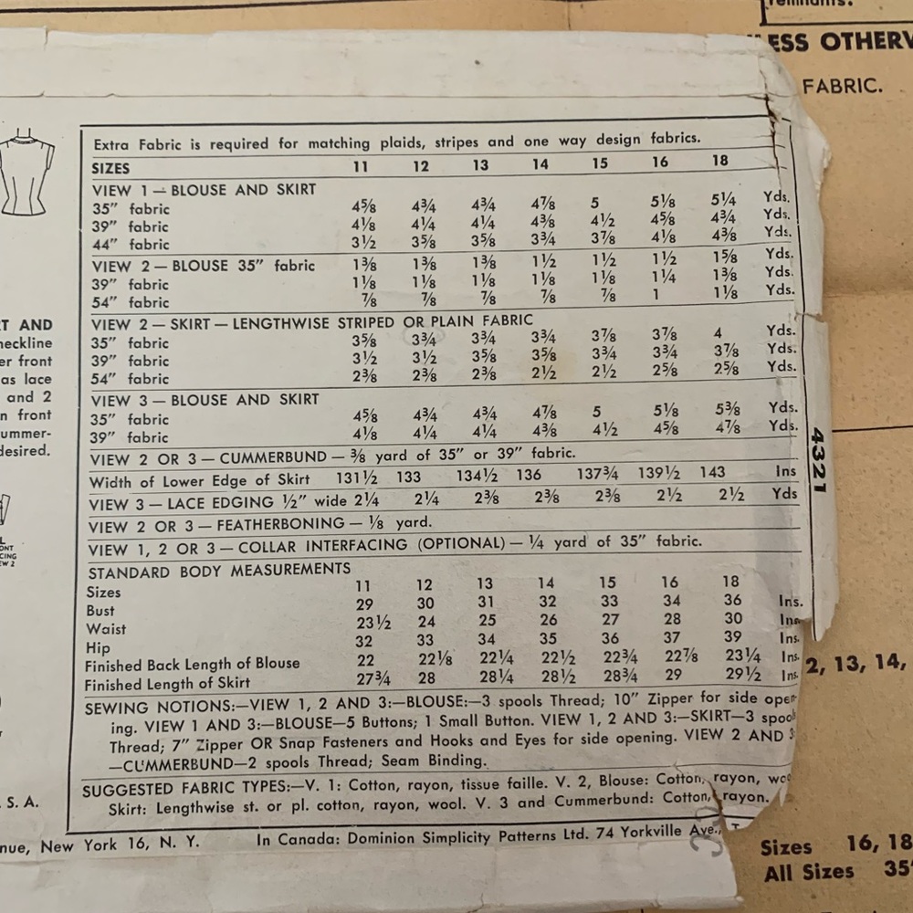 Vintage Sewing Patterns - Picture 6 of 9